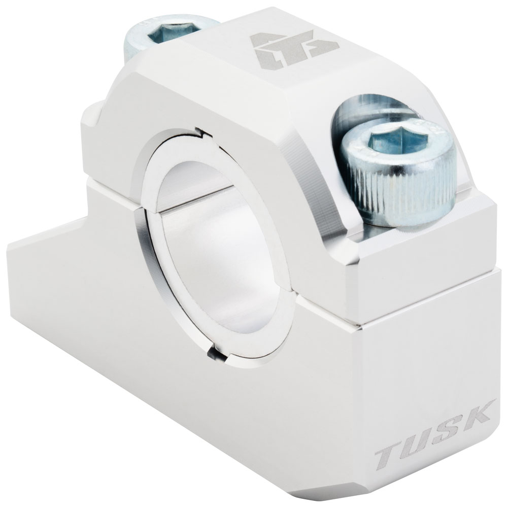 Tusk 2158170001 Offset Bar Risers  Silver