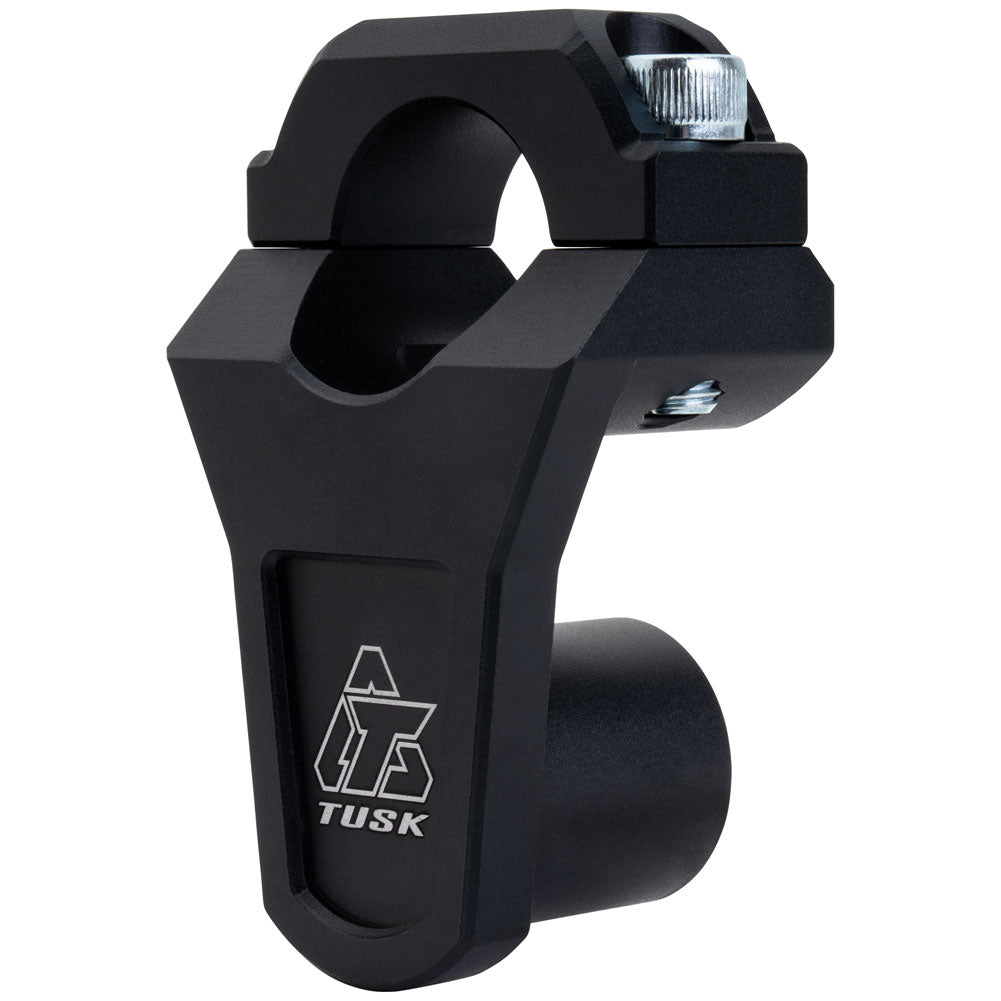 Tusk 2158180004 2" Pivoting Bar Risers 1 1/8" Bar Clamp to 1 1/8" Bars Black