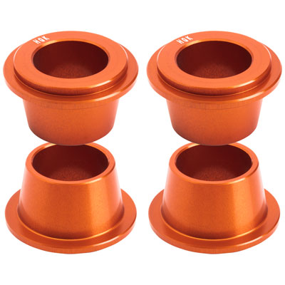Tusk 2158190012 Solid Handlebar Mounts  Orange