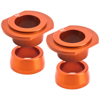 Tusk 2158190014 Solid Handlebar Mounts  Orange