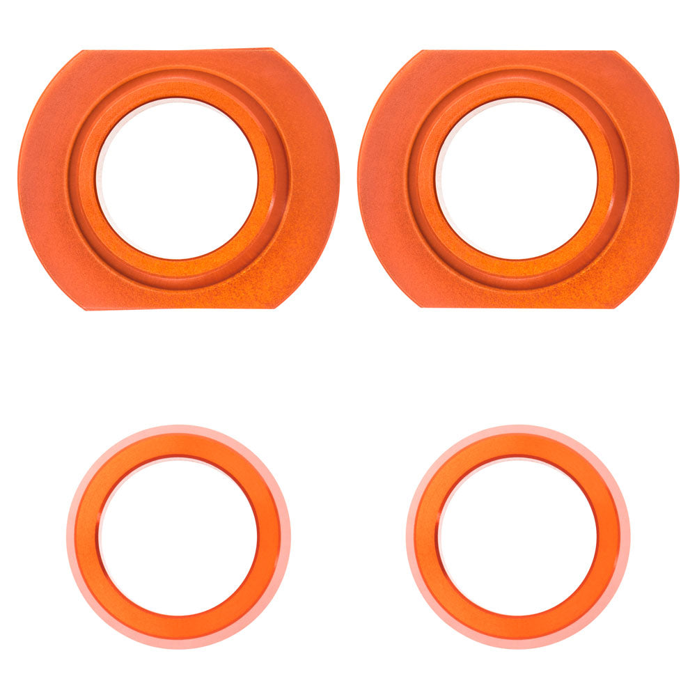 Tusk 2158190014 Solid Handlebar Mounts  Orange