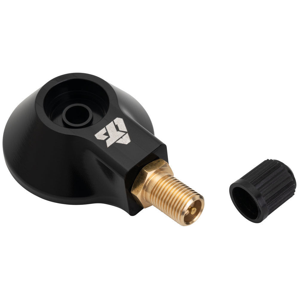 Tusk 2158330001 Shock Reservoir Gas Valve Black 64mm Flat Type