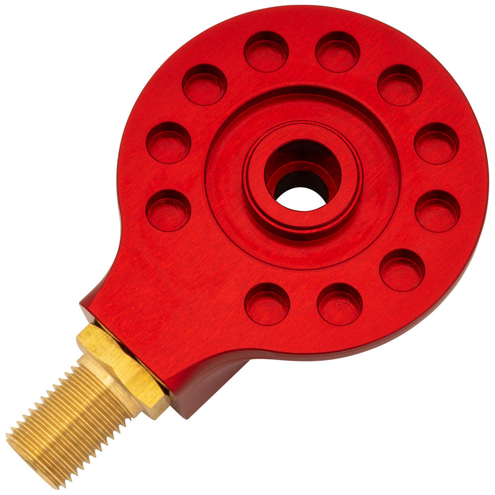 Tusk 2158330003 Shock Reservoir Gas Valve Red 64mm Flat Type