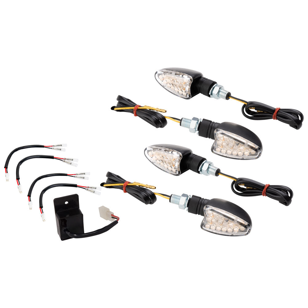 Tusk 2159290050 LED Turn Signal Kit Style 4 Standard (F/R)