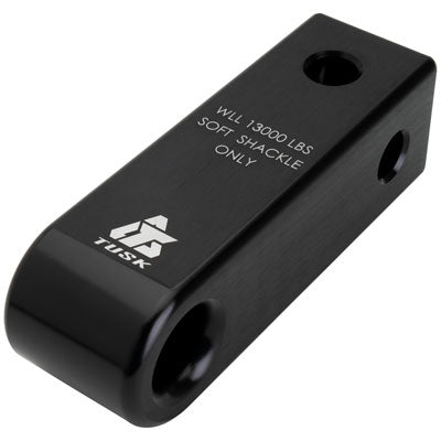 Tusk 2159320001 Soft Shackle 2-Inch Receiver Mount Without Hitch Pin Black
