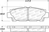Stoptech 308.0488 Street Brake Pads