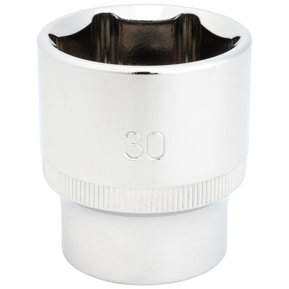 Tusk 2160960004 1/2" Drive 6-Point Standard Socket 30mm