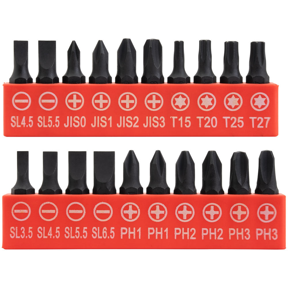 Tusk 2161030003 1/4" Screwdriver Bit Set