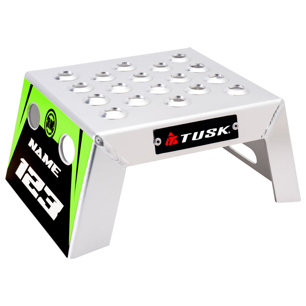 Tusk 2161320005 Moto Starting Blocks - Rev Green 4"