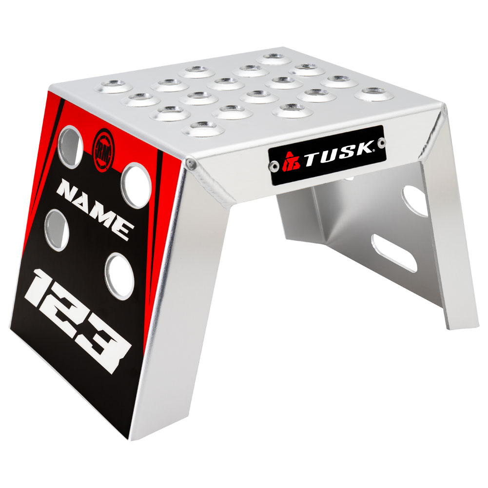 Tusk 2161320007 Moto Starting Blocks - Rev Red 6"