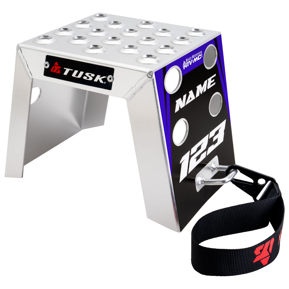 Tusk 2161320008 Moto Starting Blocks - Rev Blue 6"