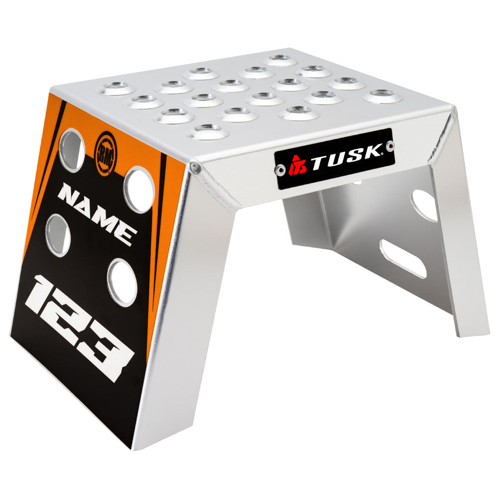 Tusk 2161320010 Moto Starting Blocks - Rev Orange 6"