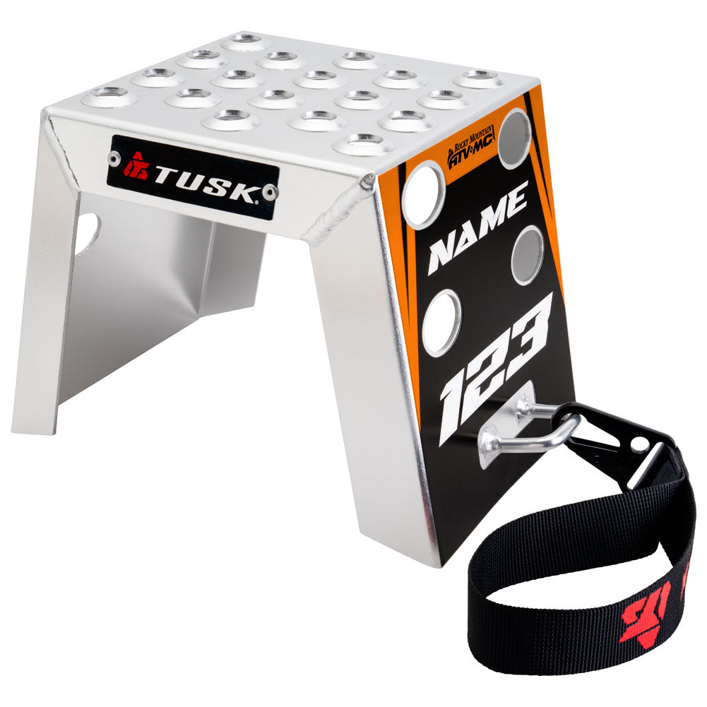 Tusk 2161320010 Moto Starting Blocks - Rev Orange 6"