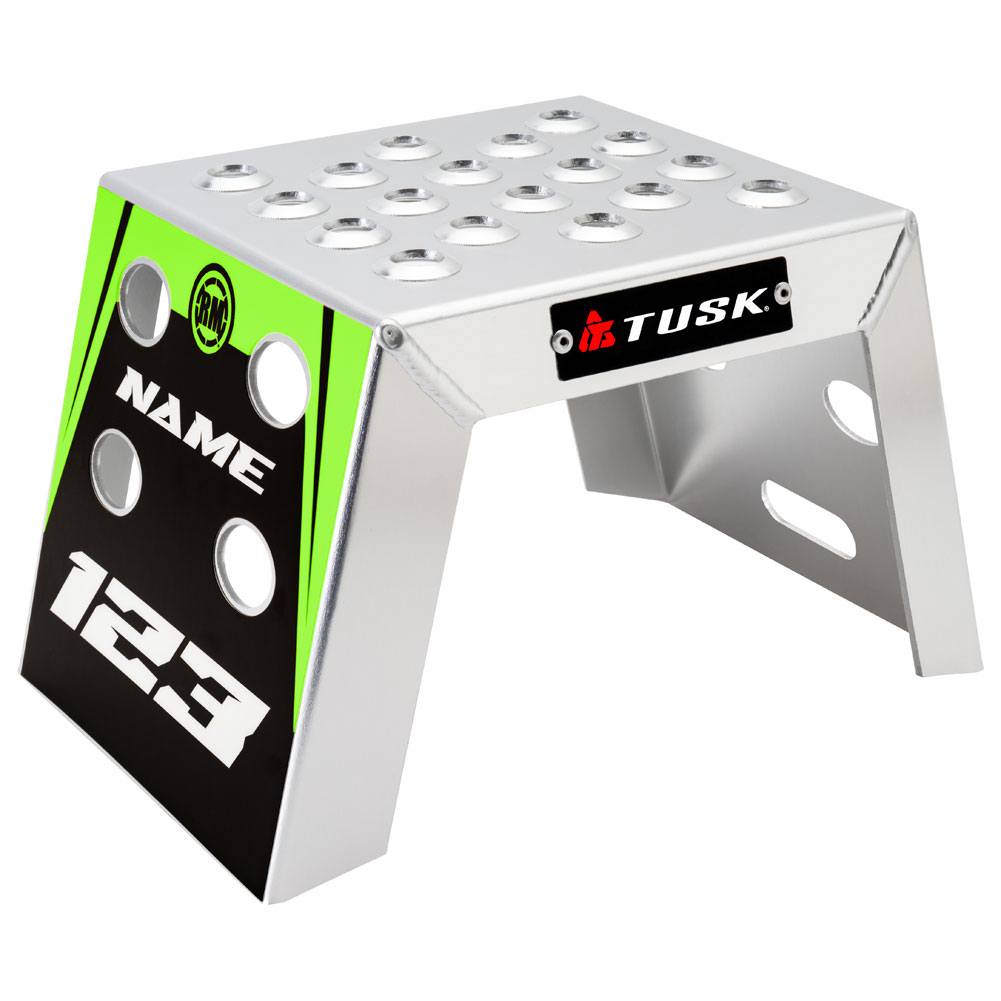 Tusk 2161320011 Moto Starting Blocks - Rev Green 6"