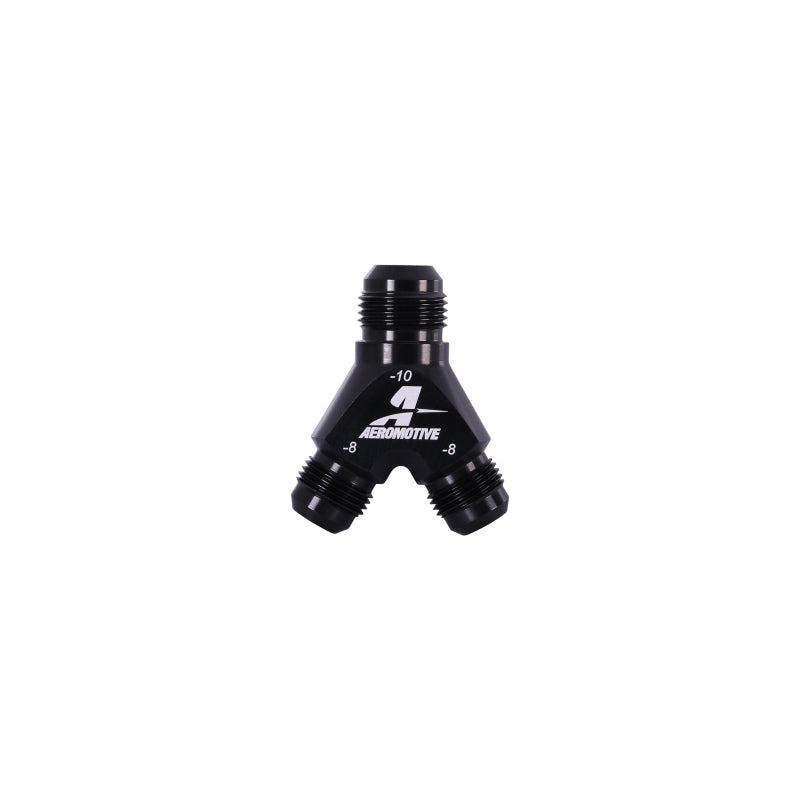Aeromotive  15675 Y-Block - AN-10 - 2x AN-08