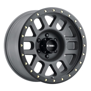 Method MR30989016818 MR309 Grid 18x9 +18mm Offset 6x135 94mm CB Titanium