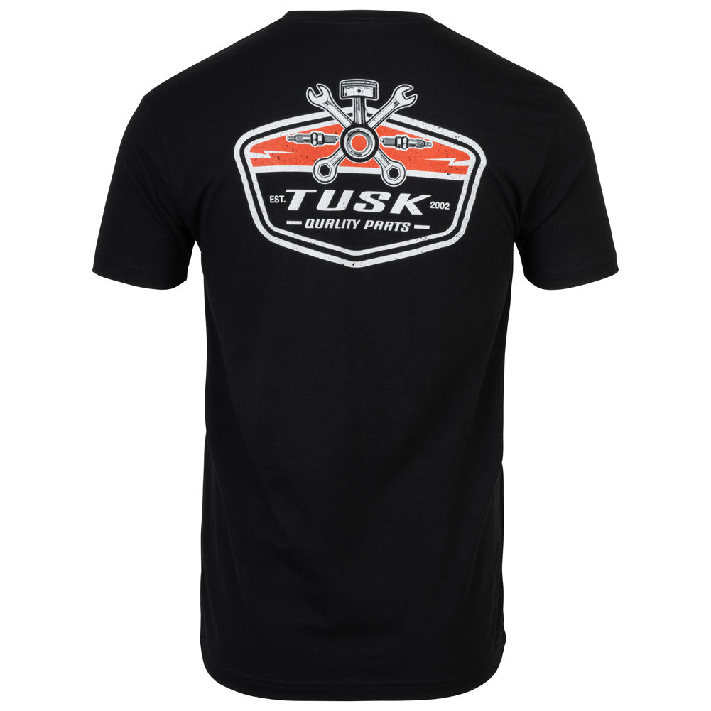 Tusk 2171260001 Piston T-Shirt Small Black