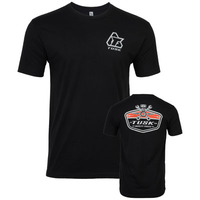 Tusk 2171260002 Piston T-Shirt Medium Black