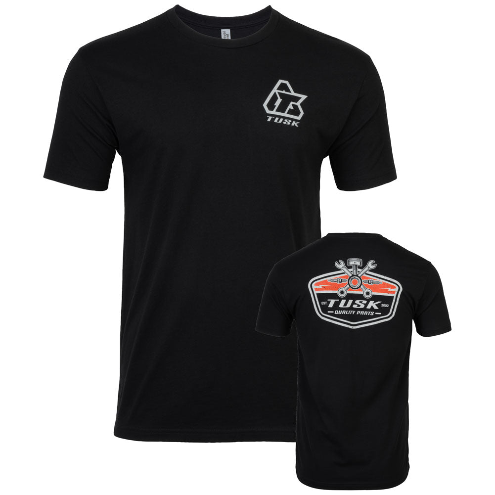 Tusk 2171260002 Piston T-Shirt Medium Black