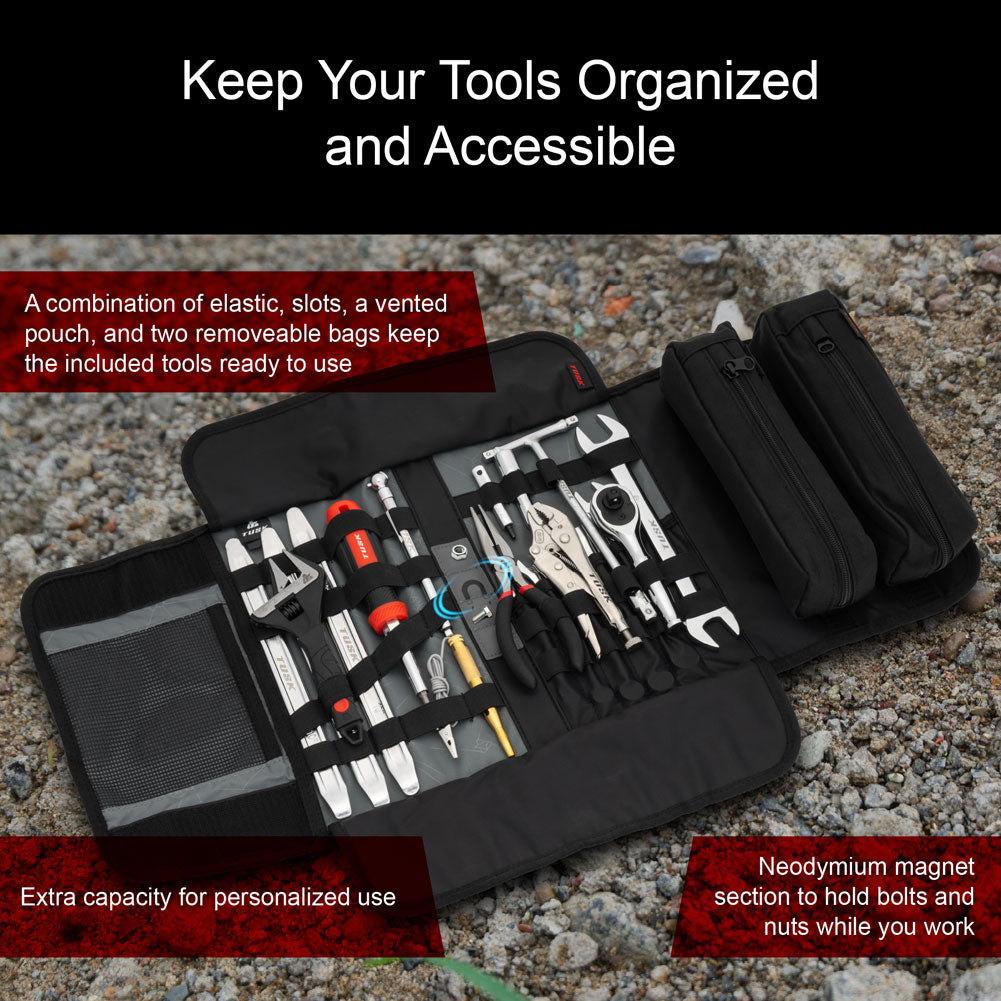 Tusk 2171730038 ADV Tool Kit w/ Hex17/26mm Axle Tools