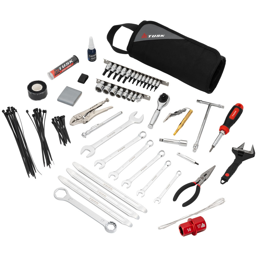 Tusk 2171730041 ADV Tool Kit w/ Hex14/22mm Axle Tools