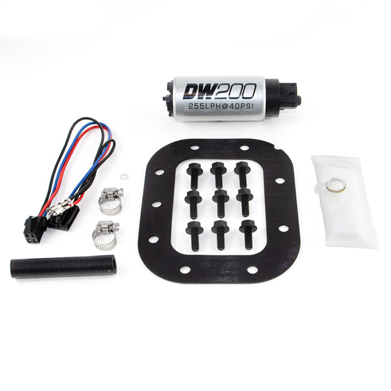 DeatschWerks 9-201-1029 90-96 fits Chevy Corvette 5.7L (excl ZR-1) DW200 255 LPH In-Tank Fuel Pump w/ Install Kit