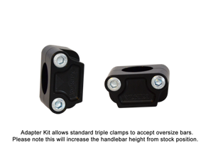 Vortex Racing Oversize Handle Bar Adapter- Black