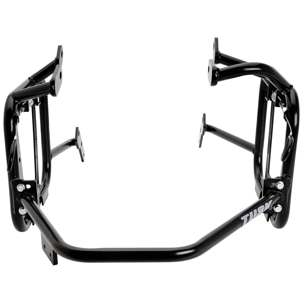 Tusk 2181320005 Frontier Panniers with Pannier Racks  Brushed Aluminum
