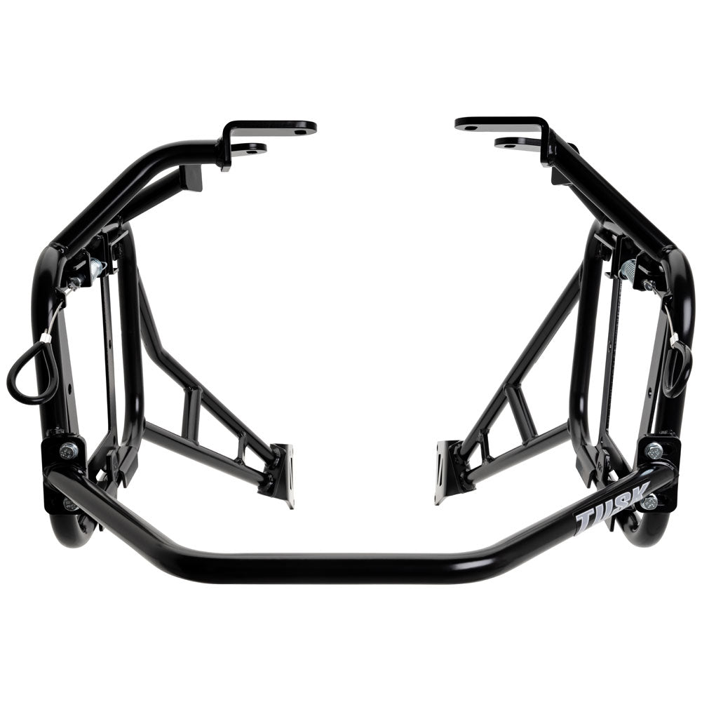Tusk 2181320015 Frontier Panniers with Pannier Racks  Brushed Aluminum