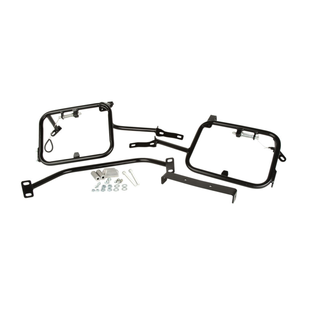 Tusk 2181320019 Frontier Panniers with Pannier Racks  Brushed Aluminum