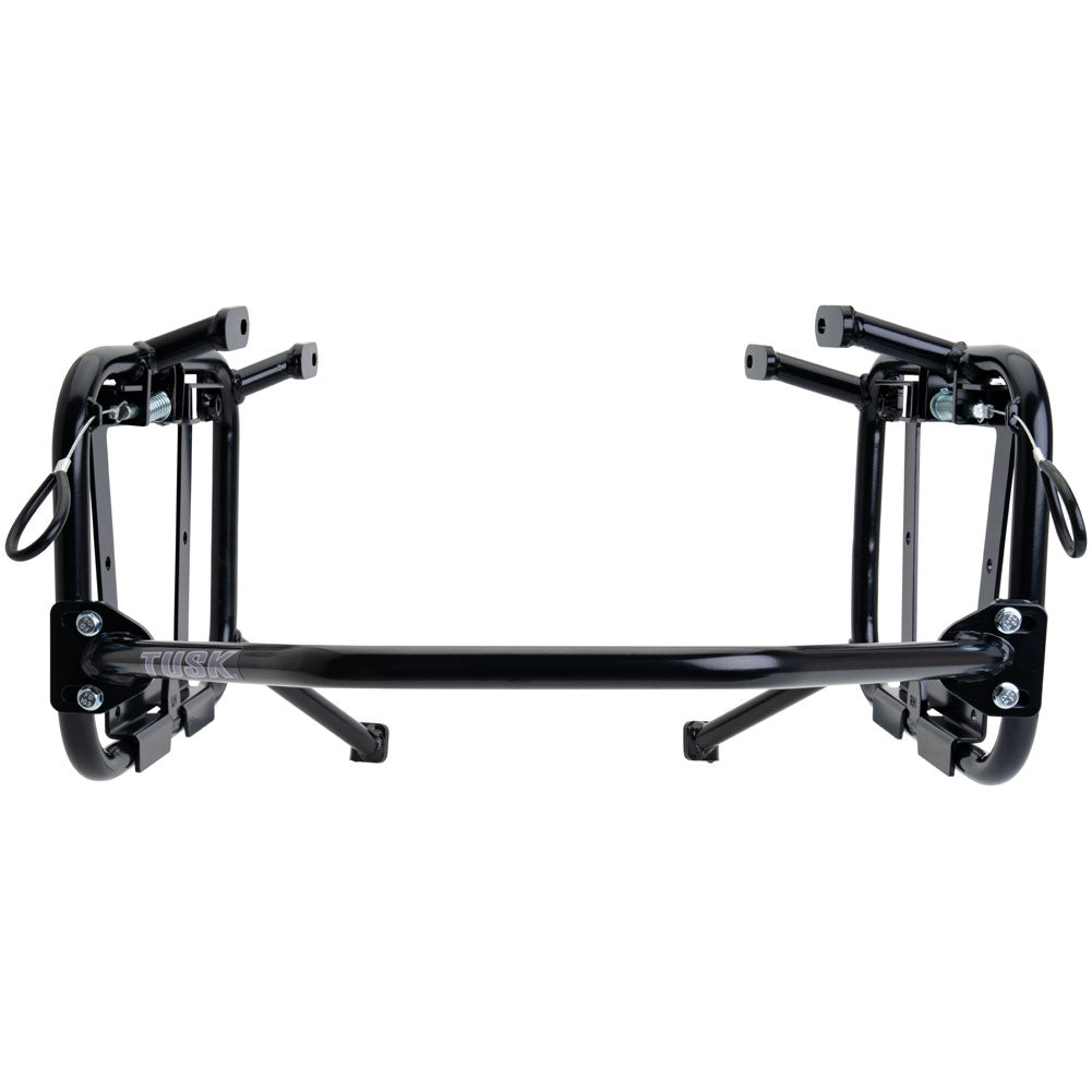 Tusk 2181320049 Frontier Panniers with Pannier Racks  Brushed Aluminum