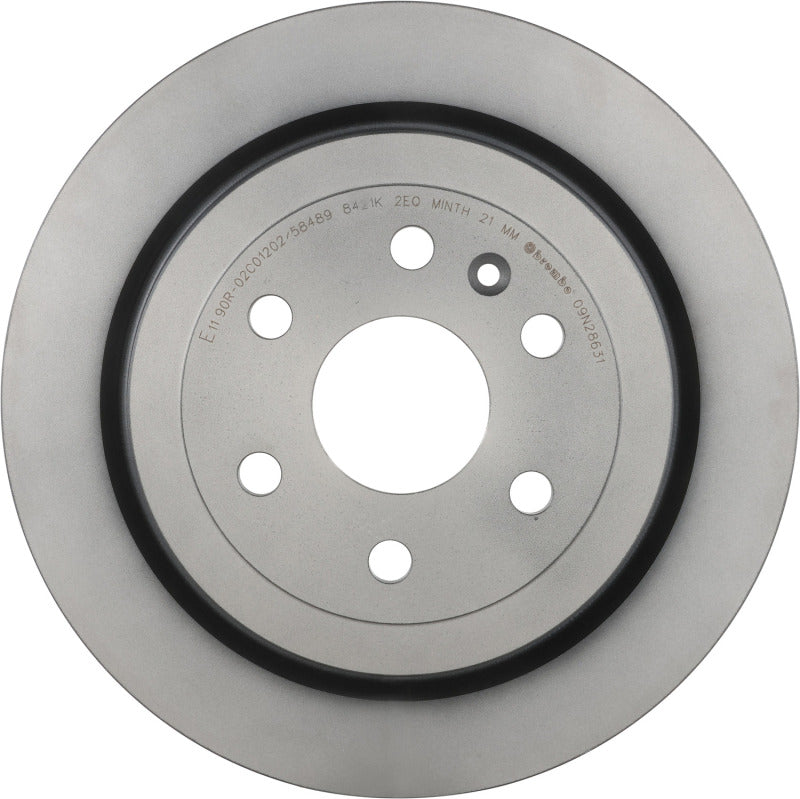 Brembo OE 09.N286.31 Brembo 09-15 fits Toyota Venza Rear UV Coated Rotor