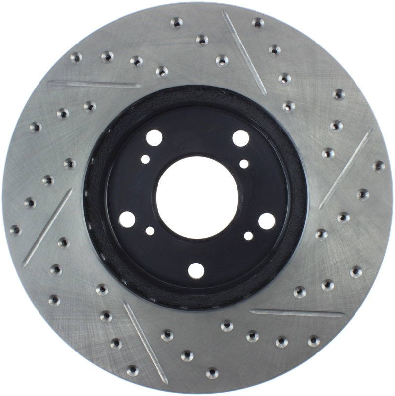 Stoptech 127.40036R 06-08 fits Civic GX / 02-04 CR-V / 98-02 Honda Accord V6 / 03-07 Accord 4 cyl/V6 MT Slotted & D