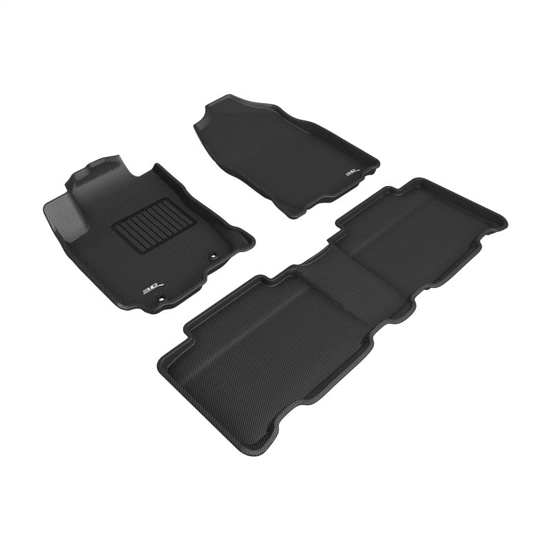 3D MAXpider L1TY12701509 2024 fits Kia EV9 6-Seater Kagu Black - 2nd Row