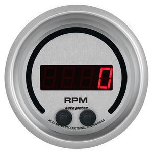 AutoMeter 6798-UL Autometer 85.7mm Silver 0-16K RPM Tachometer Ultra-Lite Elite Digital Gauge