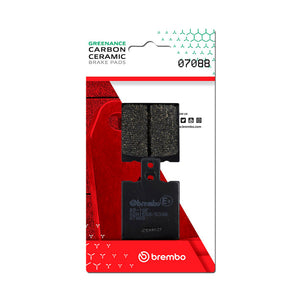 Brembo OE 7088 Benelli Velvet Carbon Ceramic Brake Pad - Rear
