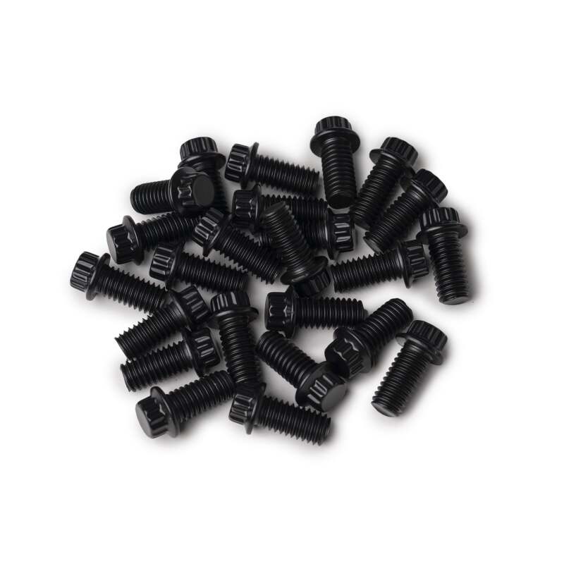 Method Wheels BT-BOLT 12P BLACK KIT Method Lip Bolt - 12 Point - Blk - 3/8-16 x 0.59 - Kit