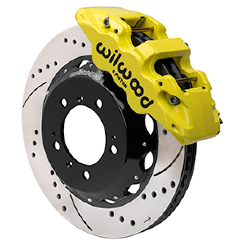 Wilwood 140-17100-DY fits 99-12 fits Porsche 911 (996/997) Aero6 Front Brake Ki