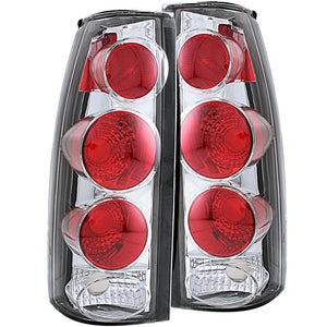 ANZO 211017 1999-2000 fits Cadillac Escalade Taillights Chrome 3D Style