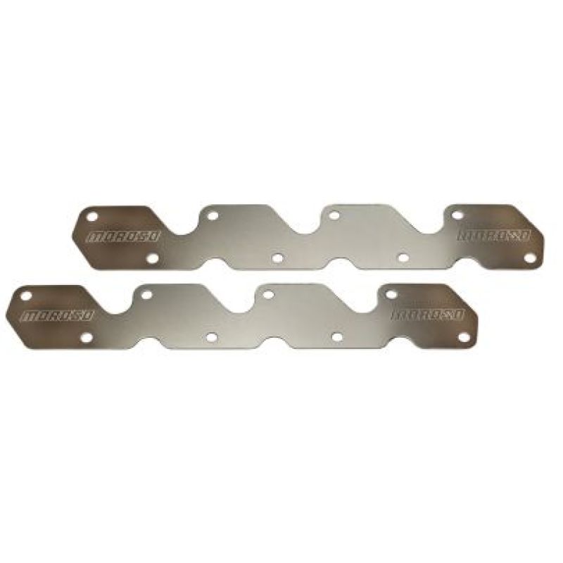 Moroso 25159 CFE SBX 4.5in Bore Space Heads Exhaust Block Off Storage Plate - Pair