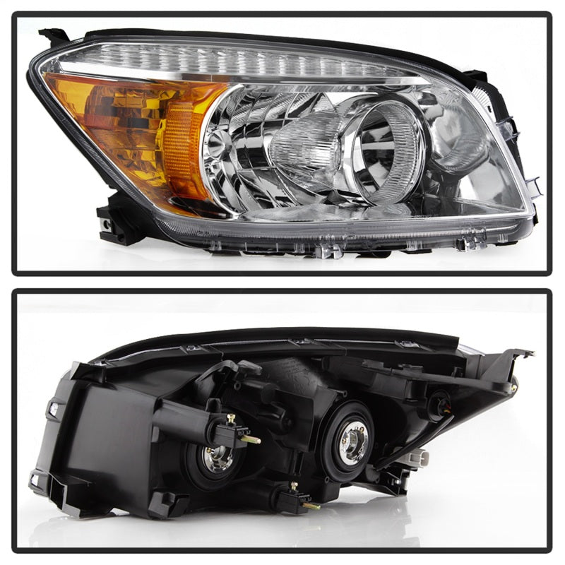 xTune 9042867 06-08 fits Toyota RAV4 OEM Style Headlights - Chrome (HD-JH-TRAV0