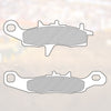 Renthal BP-105 fits Kawasaki KX80-100/Suzuki RM85 Front/Rear Works Brake Pads