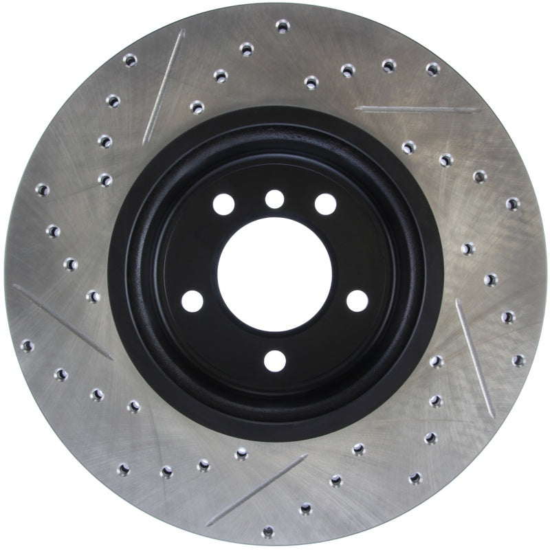 Stoptech 127.34104L Slotted & Drilled Sport Brake Rotor