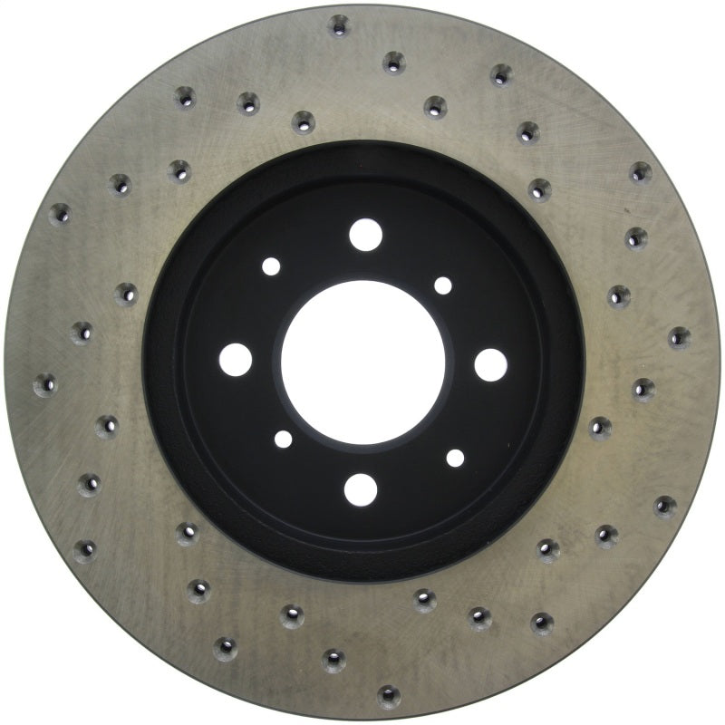 Stoptech 128.40021R 90-01 Integra (EXC Type R) / 90-05 Honda Civic Cross Drilled Right Front Rotor