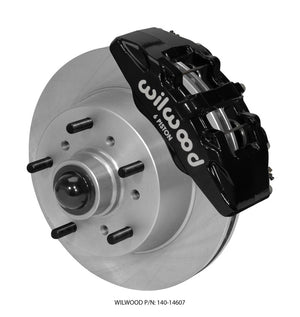 Wilwood 140-14607 Dynapro 6 Front Kit 11.75 Rotor Black 57-67 fits Ford F100