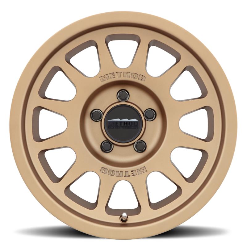 Method MR70378558935 MR703 17x8.5 +35mm Offset 5x150 110.5mm CB Method Bronze Wheel