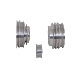 BBK 1598 85-97 fits GM Truck 305 350 Underdrive Pulley Kit - Lightweight CNC