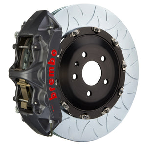 Brembo 1N3.9507AS Brembo 07-15 Q7 (4L) Front GTS BBK 6 Piston Cast 405x34 2pc Rotor Slotted Type-3-Black HA