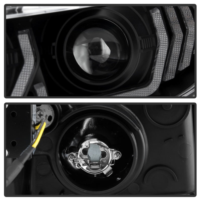 Spyder 5087867 fits Honda Civic 16- 2DR/4DR/Hatchback Projector Headlights - Bl