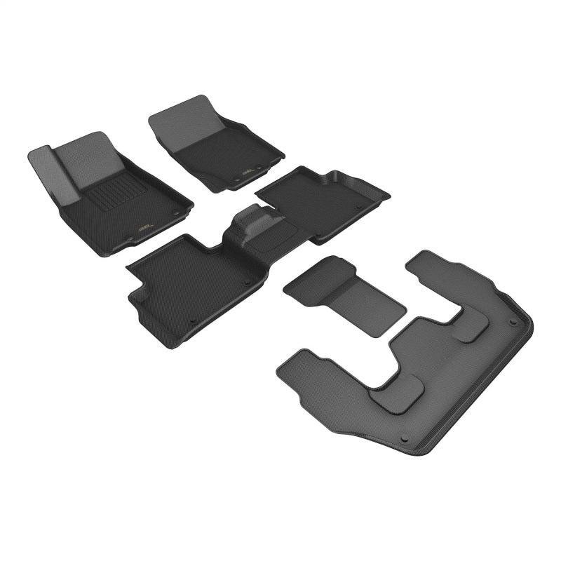 3D L1JP02701509 Maxpider 22-24 fits Jeep Grand Cherokee (Wl) L 6-Seat Kagu Black R1 R2 R3